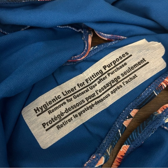 💕 time and tru Floral High-Waisted Bikini Bottoms L NWOT - Picture 8 of 8